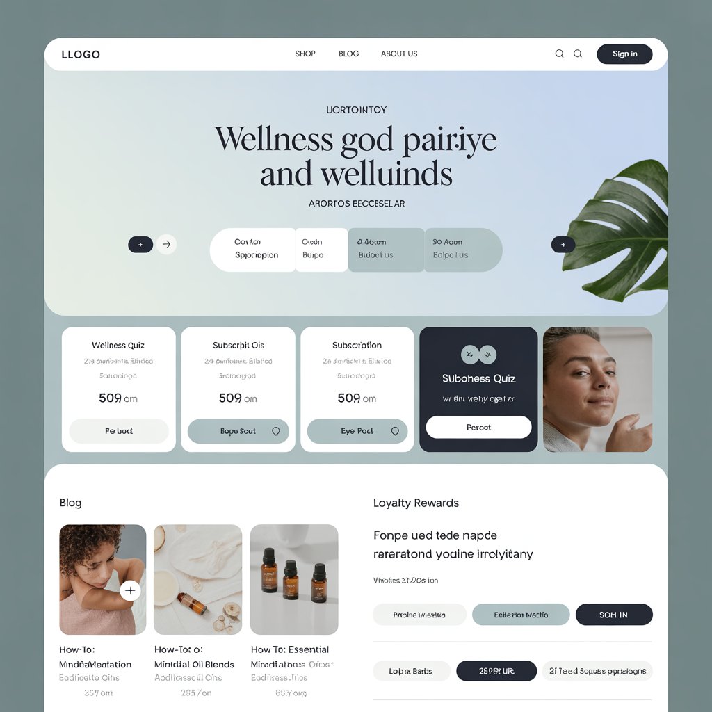 Organic Skincare template preview