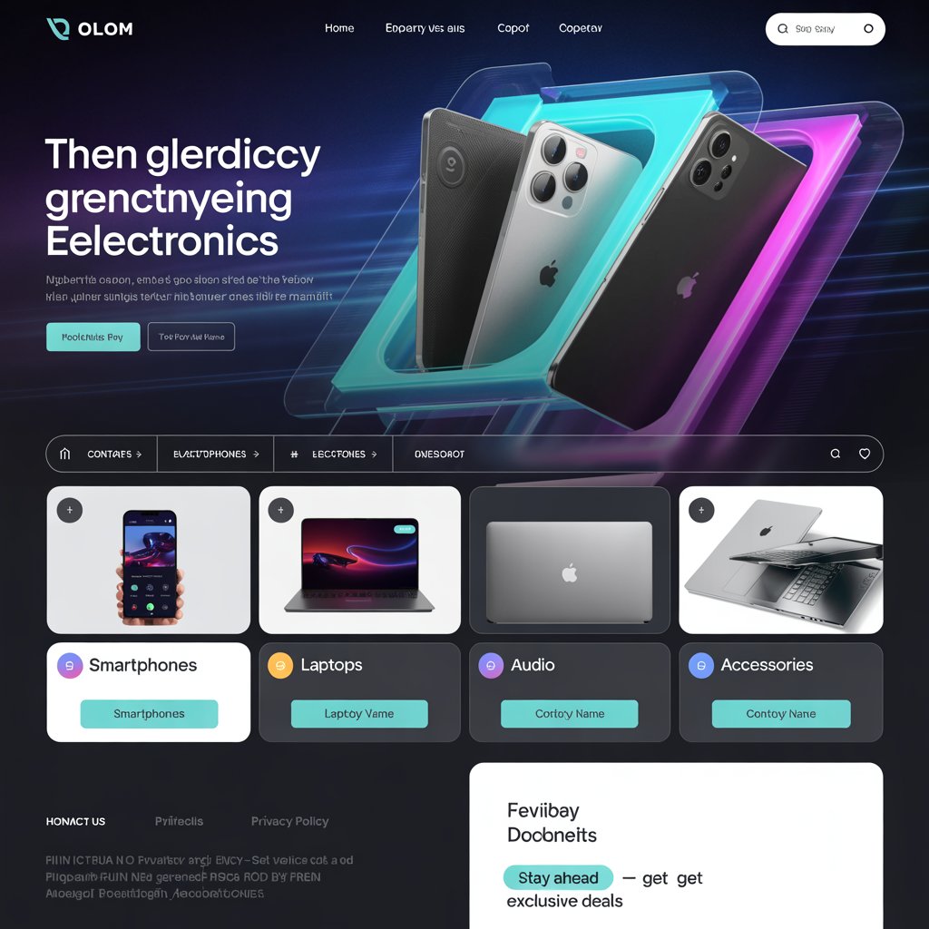 Tech Gadgets template preview