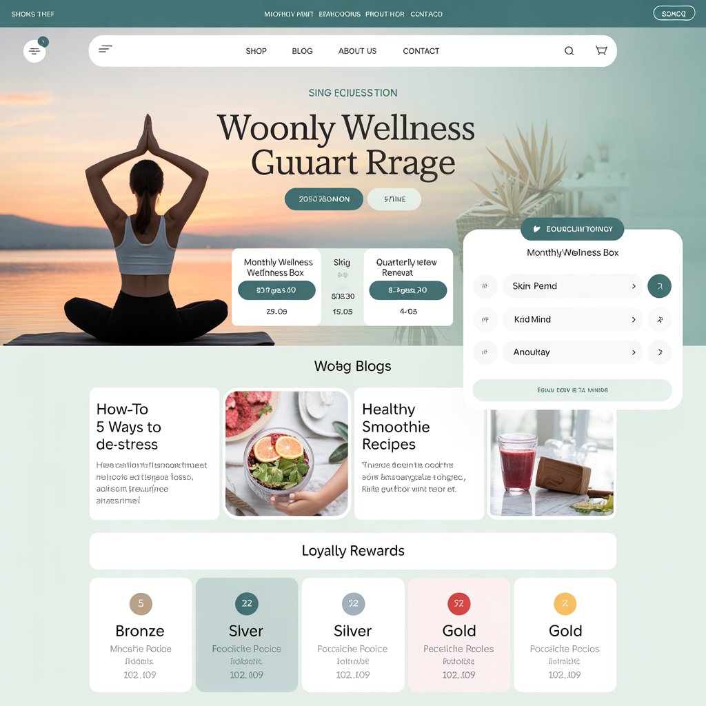 Organic Skincare template preview
