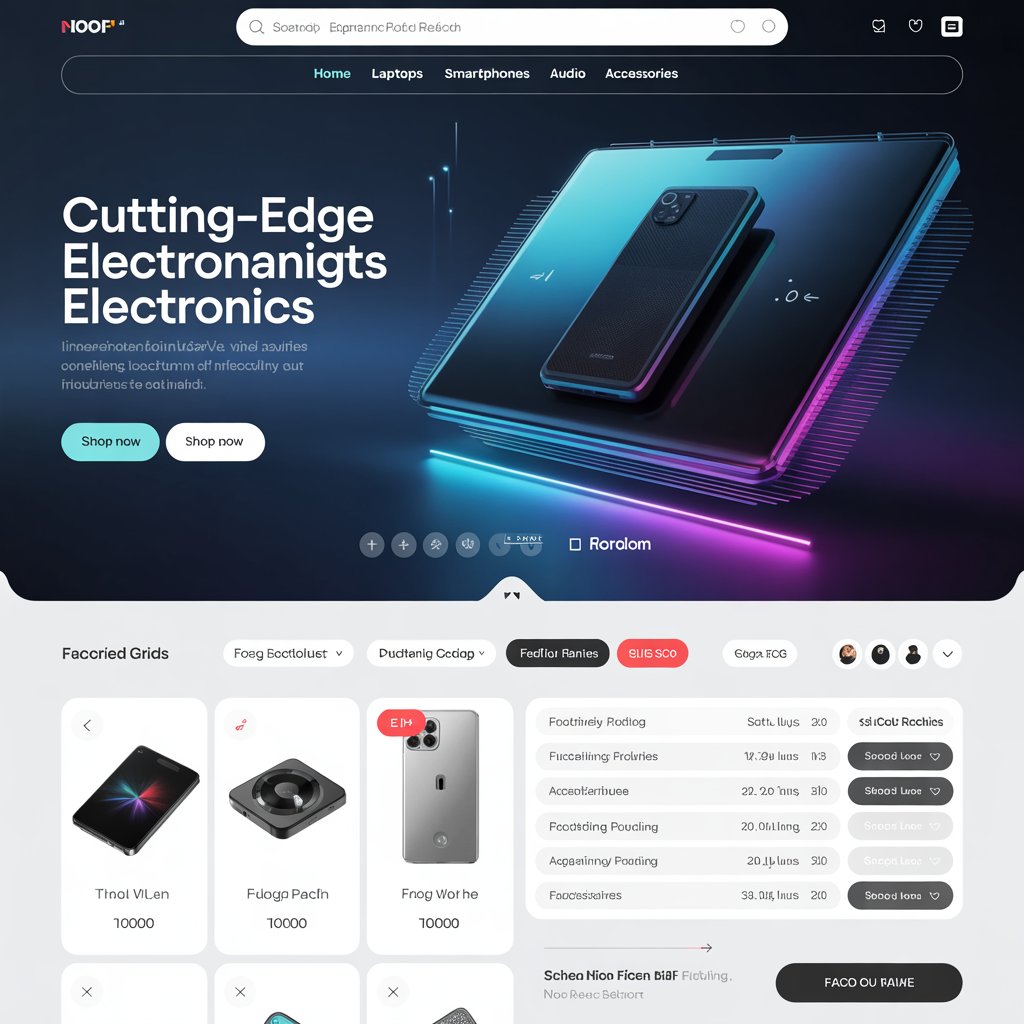 Tech Gadgets template preview